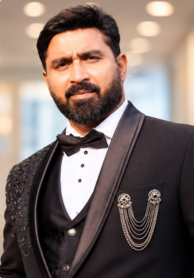 Portrait of Mr. Sameer Sabir Ali, Chief Executive Officer of A1 HR Consultancy LLC